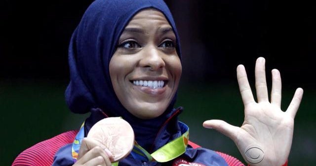 Muslim Olympic fencer makes history