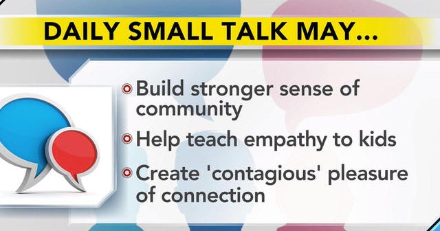How small talk contributes to your well-being