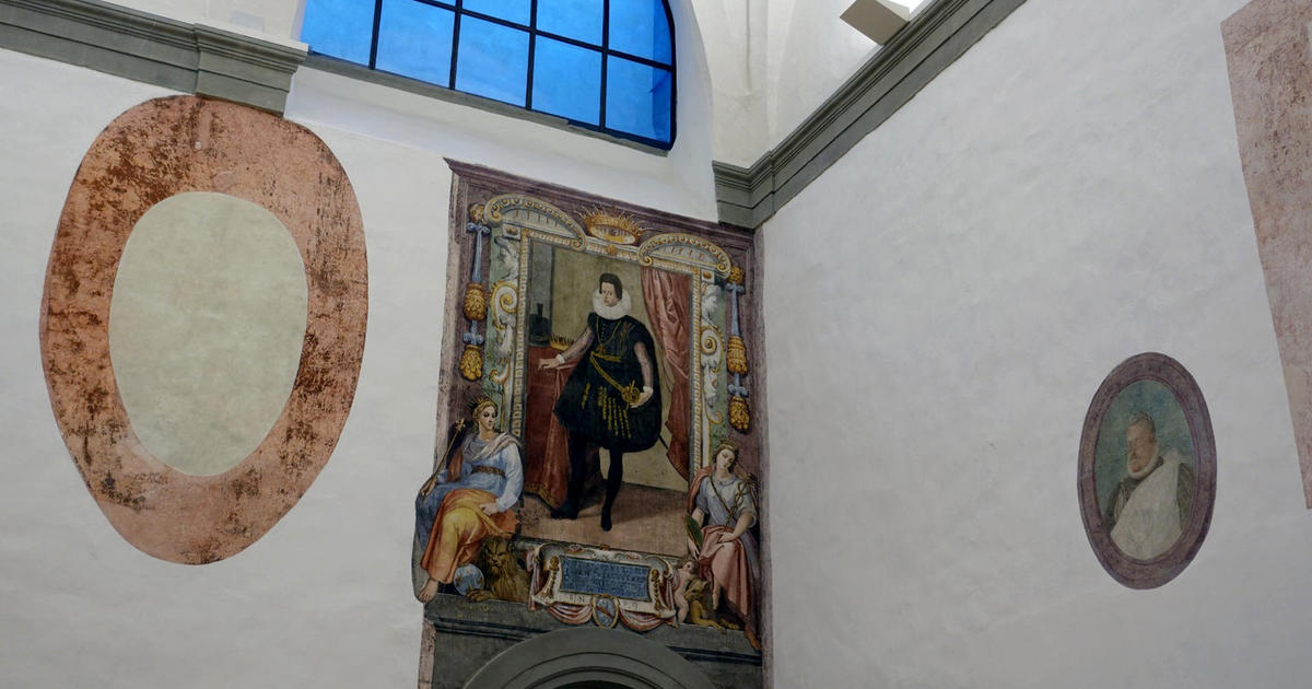 Florence's Uffizi Gallery discovers lost frescoes during COVID closures