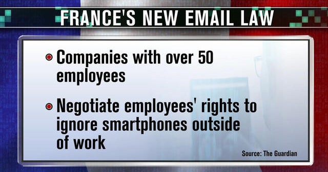 France makes it legal to ignore work emails
