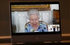 Virtual audience at Buckingham Palace 
