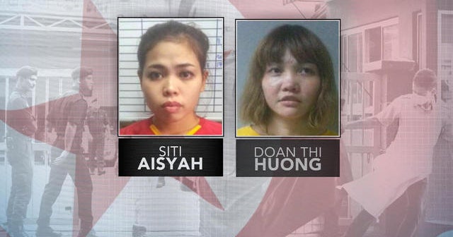 Were female suspects trained to attack Kim Jong Nam?