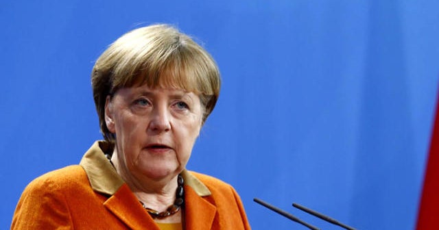 Trump hosts Angela Merkel after bashing her on campaign trail