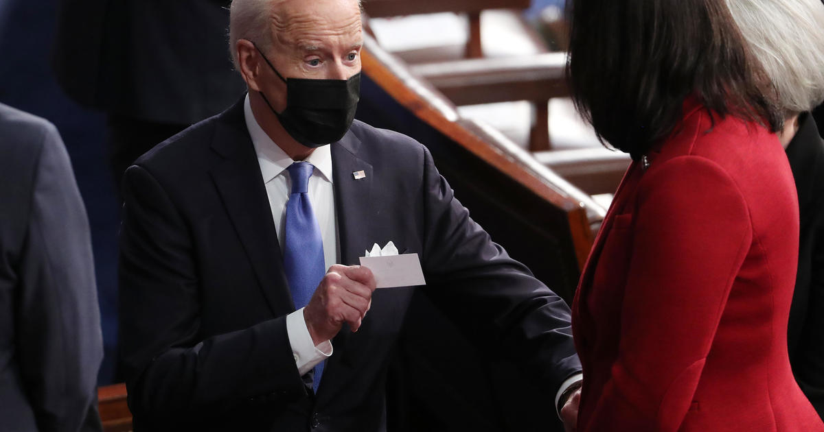 Some GOP lawmakers waited to talk with Biden after address — here's what they told him