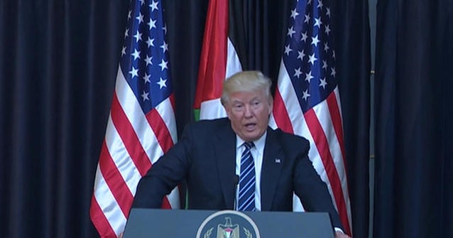 Trump committed to Israel-Palestinian peace deal