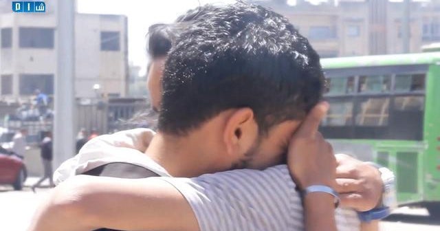 Rebel fighters evacuated from Homs