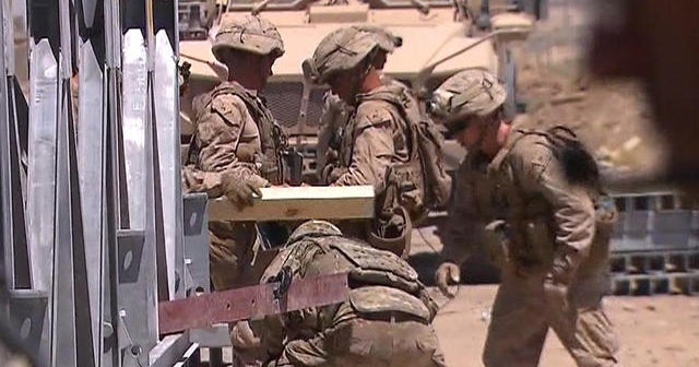 U.S. troops threatened by deadly mines planted by ISIS