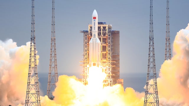 China Launches Space Station Core Module Tianhe 