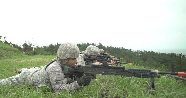 What is the military doing to prepare for North Korea?