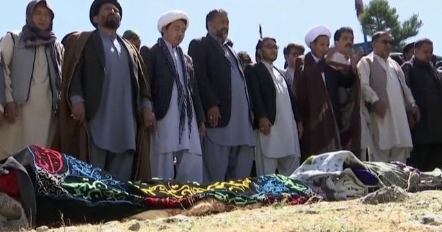 Families burying their children in wake of deadly bombing in Kabul