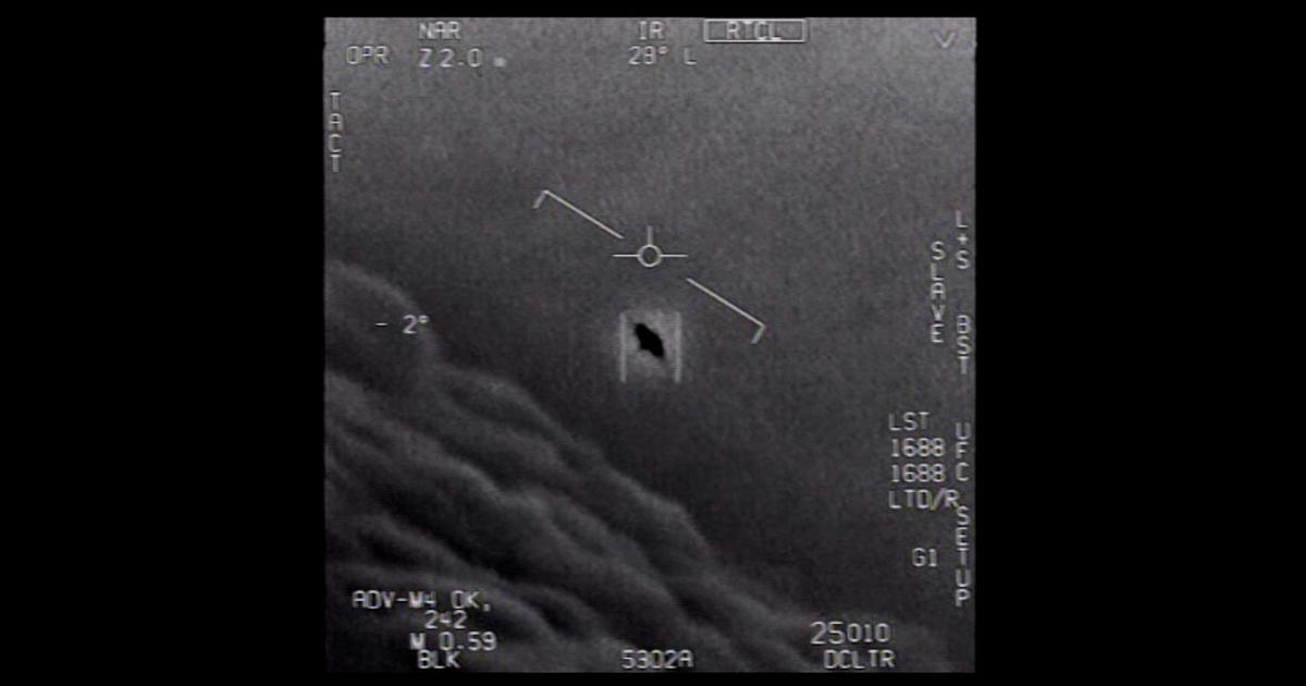 Next month, a government report is expected to be made public on sightings of unidentified aerial phenomena, better known as UFOs. Sunday on 60 Minute