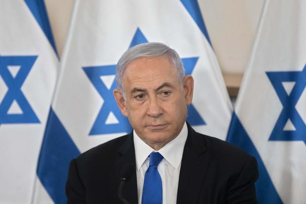 Israeli Prime Minister Benjamin Netanyahu seen Wednesday, May 19, 2021.SEBASTIAN SCHEINER / AP