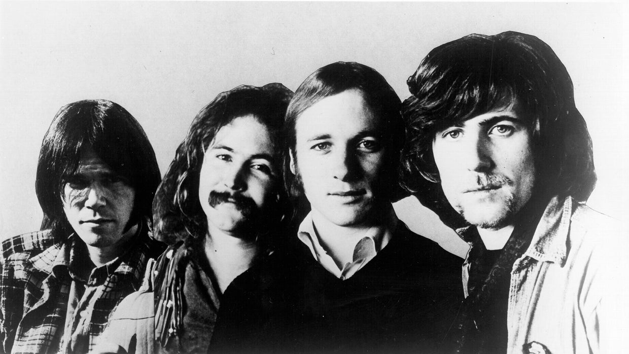 David Crosby, Stephen Stills and Graham Nash speak CBS News