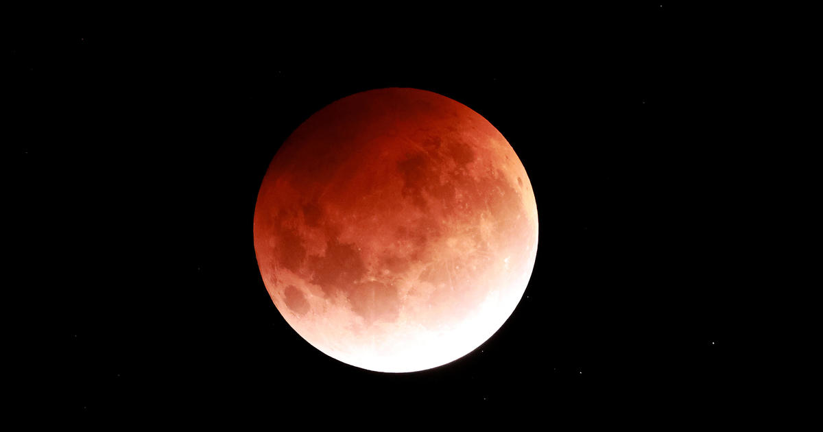 How to watch Sunday's rare "super flower blood moon" total lunar eclipse
