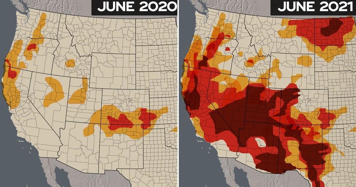 "Mega-drought" in West means threat of extreme fire season ahead