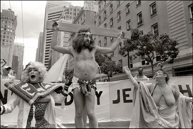 Baker & Others At The International Lesbian & Gay Freedom Day Parade