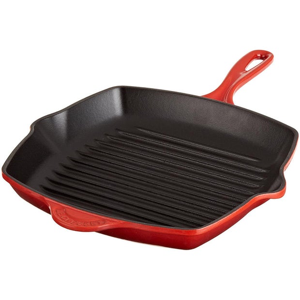 Le Creuset Cast-Iron Square Skillet Grill