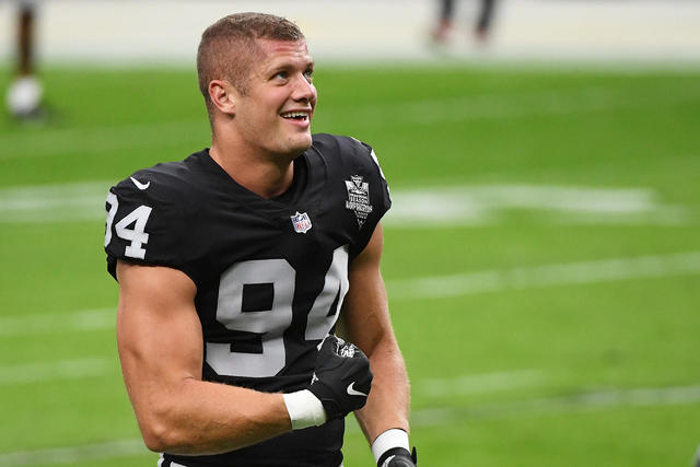 Carl Nassib's NFL jersey is top seller after he announces he's gay ...