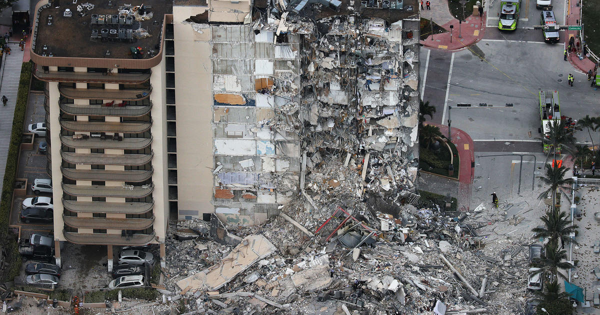 Photos: Florida beachfront condo collapses