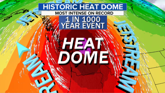 Pacific Northwest Bakes Under Once In A Millennium Heat Dome Cbs News