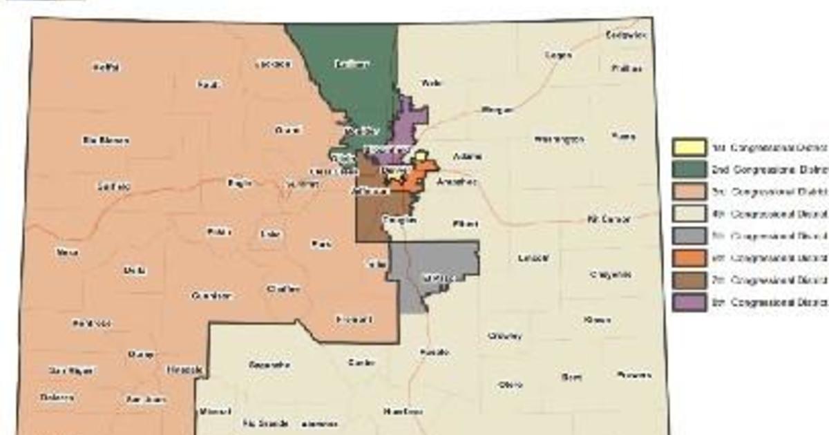 Colorado is gaining a House district. Here's what the preliminary district map looks like