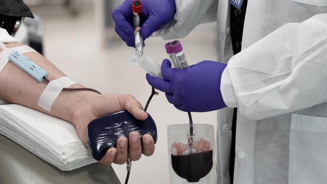 Inside A Blood Drive At Chargers Stadium 
