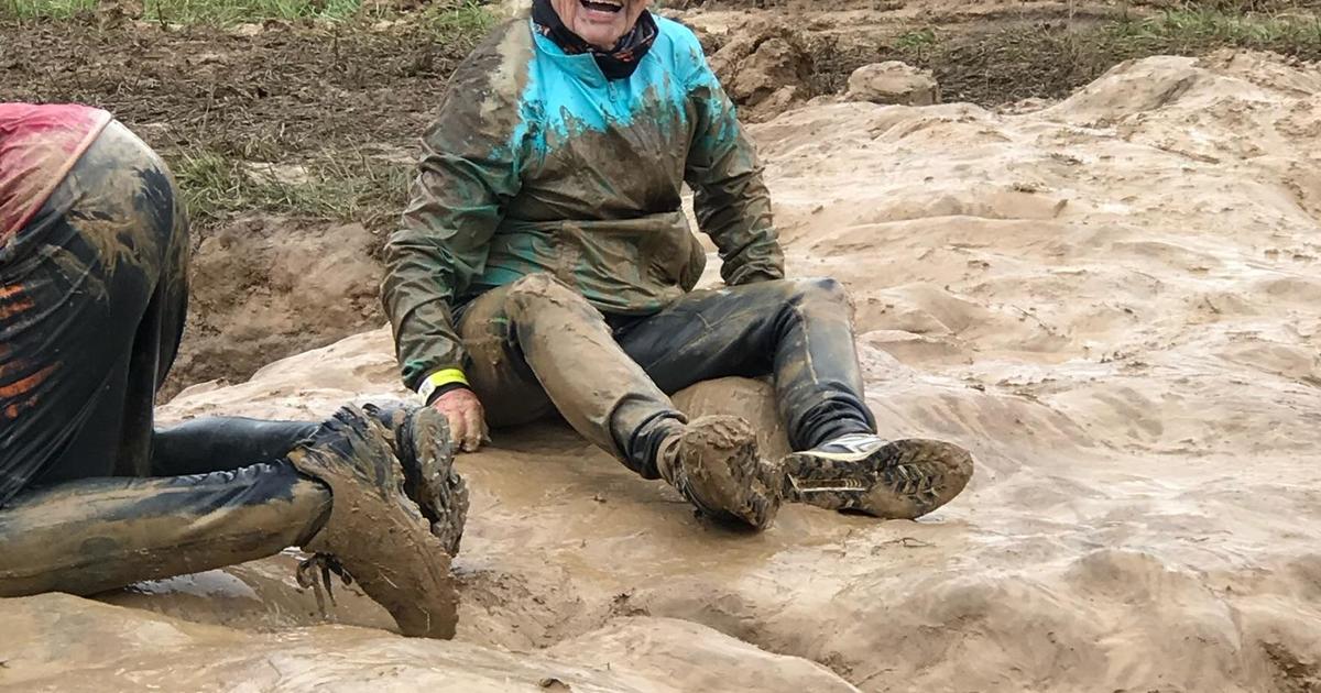 82-year-old woman competes in Tough Mudders to honor her late husband