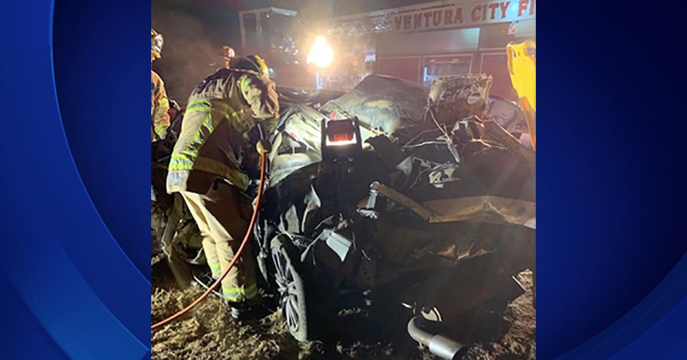 1 Killed, 2 Injured In SoloVehicle Crash In Ventura; Driver Arrested