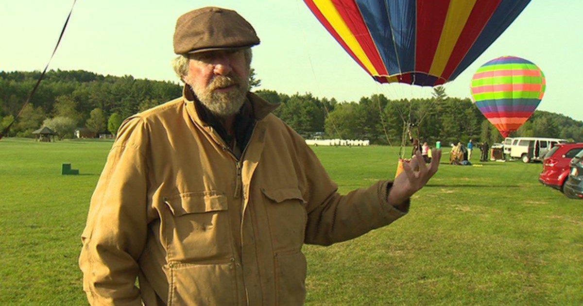 Pilot Dies After Fall From Hot Air Balloon In Vermont Cbs News