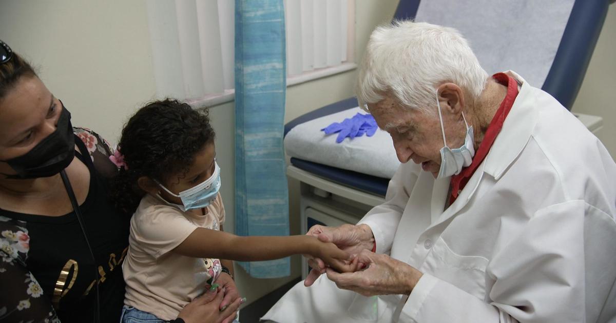 "Helping people, that's what it's all about": 101-year-old pediatrician pushes off retirement