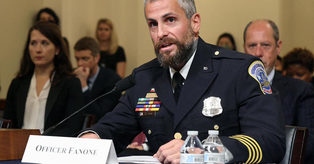 D.C. police officer Michael Fanone gets vulgar, threatening voicemail during January 6 testimony