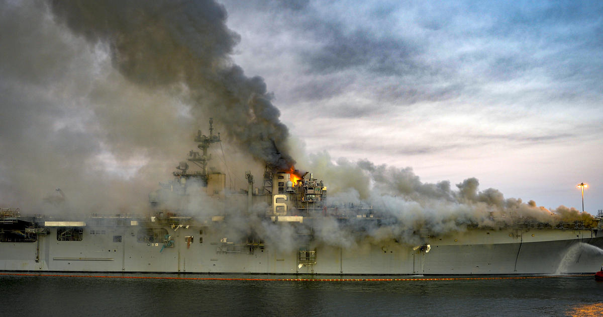 Sailor accused of starting fire that destroyed the USS Bonhomme Richard facing court martial