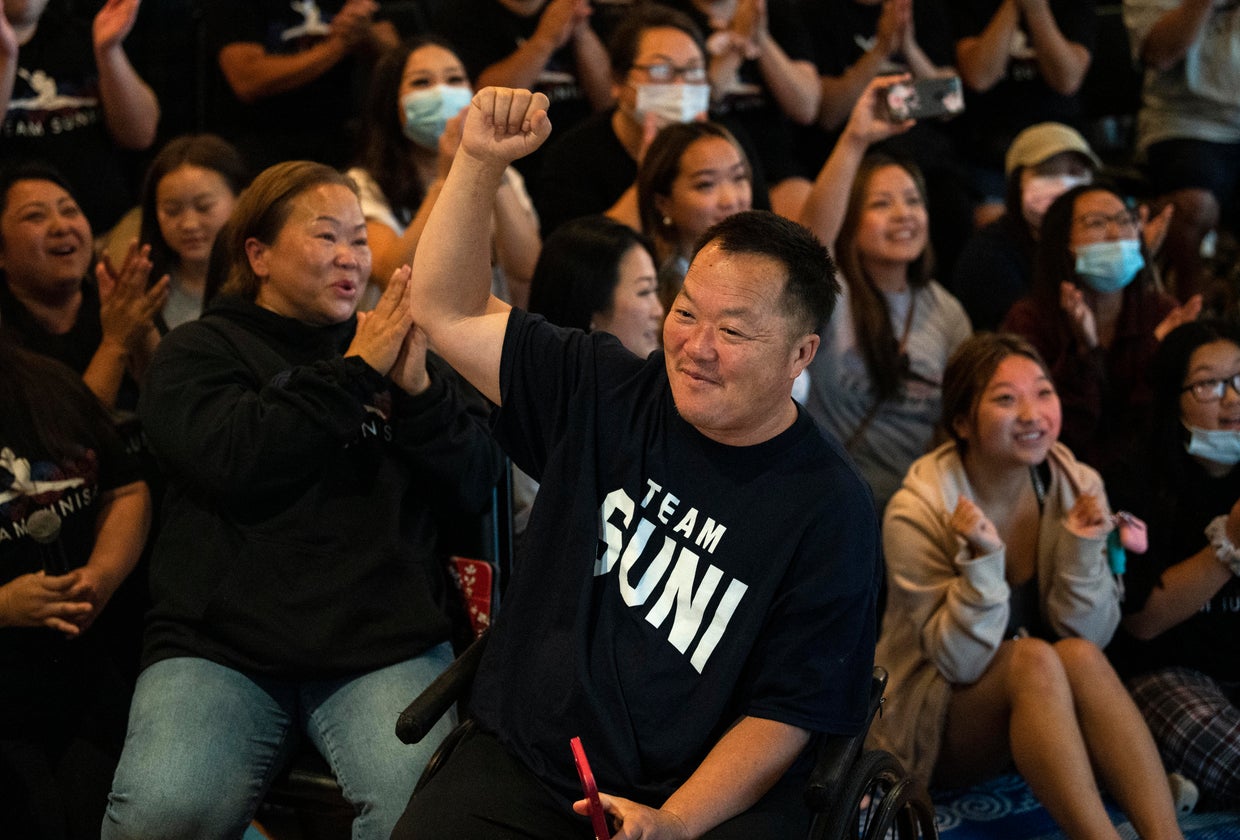 Suni Lee's dad was paralyzed two years ago. Now, he's a ...
