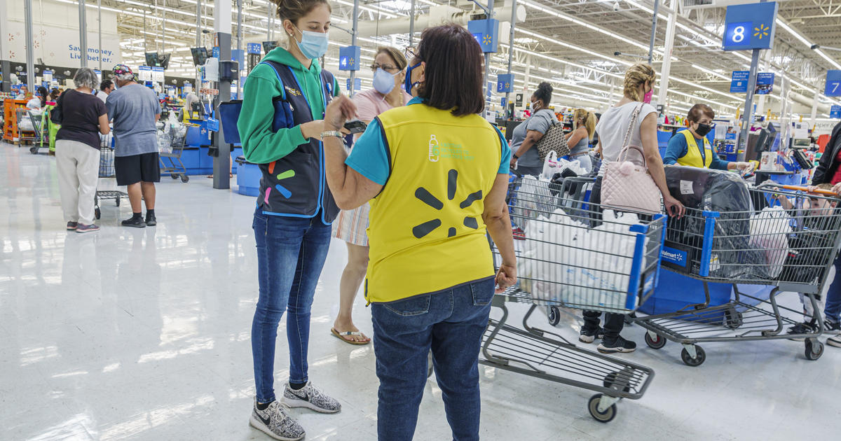 Walmart mandates masks again for workers in COVID-19 hotspots