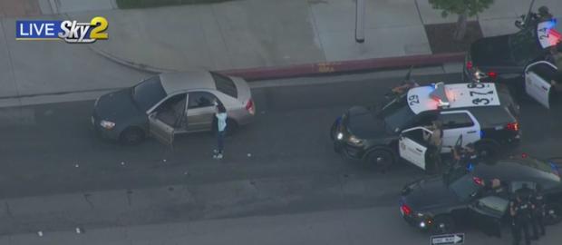 2 Arrested In Azusa After High Speed Chase Linked To Murder Case 