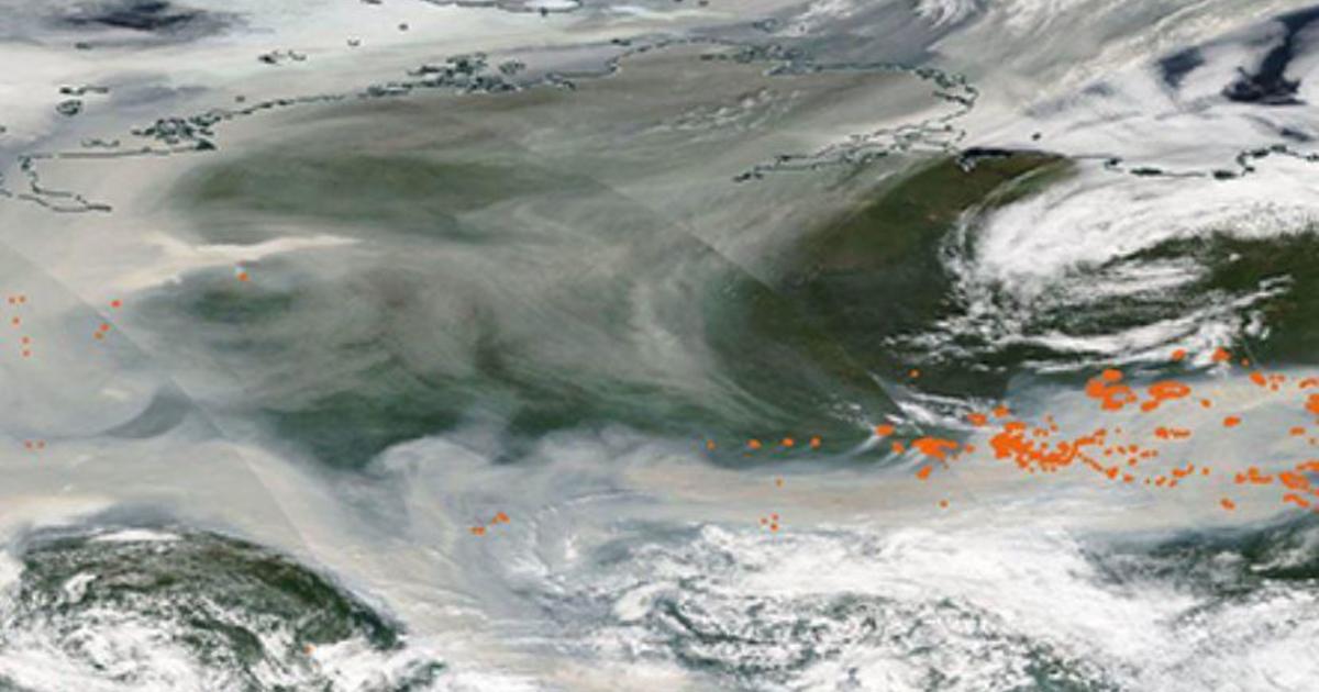 Smoke from wildfires reaches North Pole for first time in recorded history