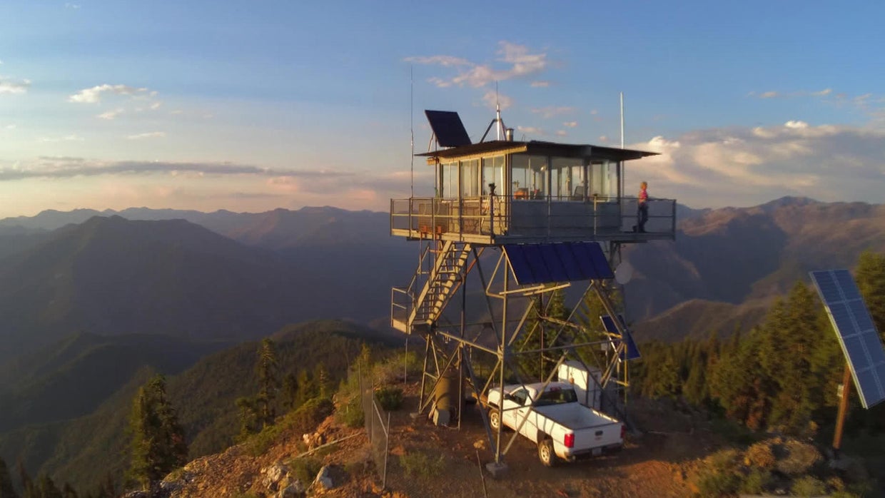 Fire lookouts keep watch over threatened forests CBS News