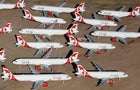 Commercial Airlines Park Dormant Planes At Pinal Airpark Outside Of Tucson, Arizona 