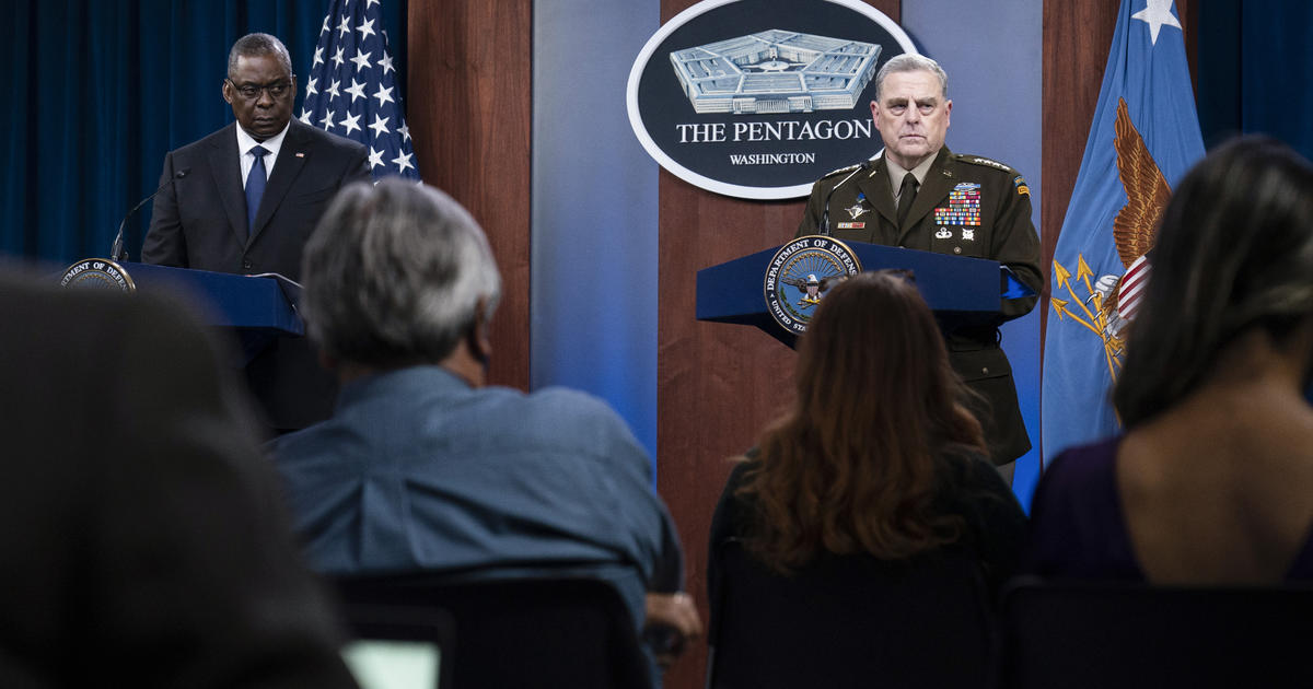 Watch Live: Top Pentagon officials hold first press conference since Afghanistan withdrawal