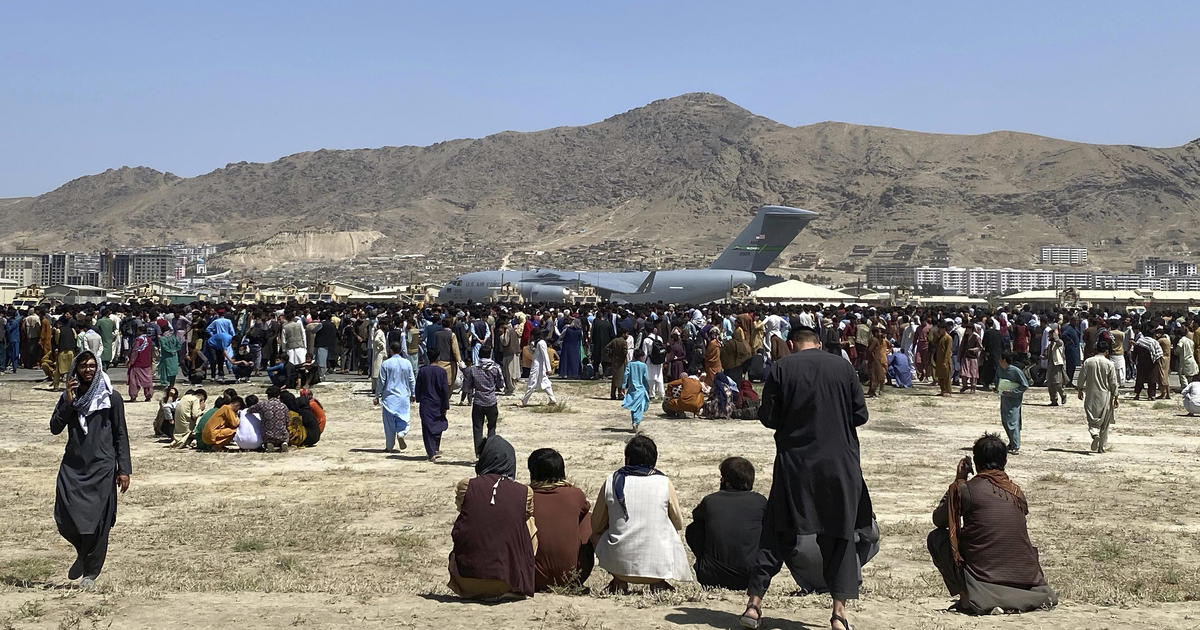Evacuation of up to 80,000 lags as U.S. bolsters control of Kabul airport, but Taliban controls access to it