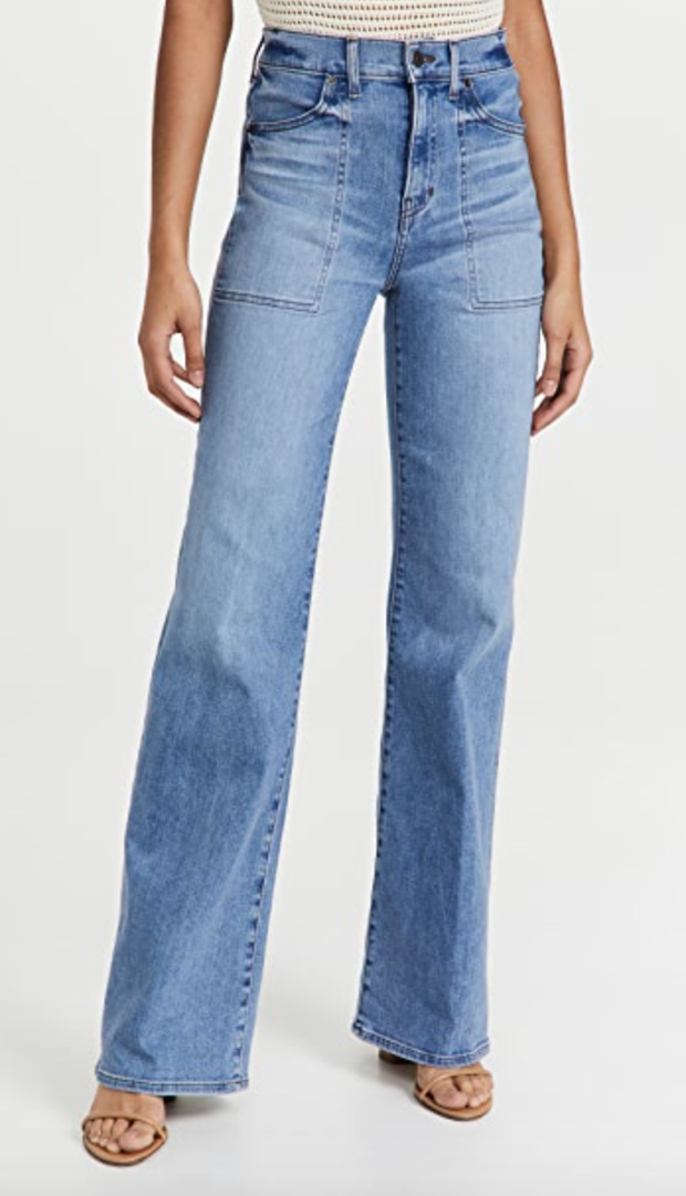 Crosbie Veronica Beard wide-leg jean 