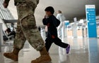 Afghan Refugees Arrive At Dulles Airport After US Pulls Out Final Troops 