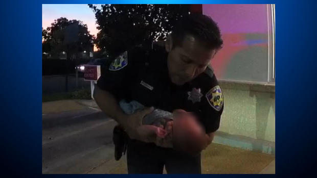 MVPD Officer Garcia saving choking infant 