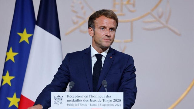 FRANCE-OLY-2020-2021-TOKYO-FRA-POLITICS 