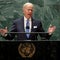 U.S. President Joe Biden addresses the 76th Session of the U.N. General Assembly in New York City