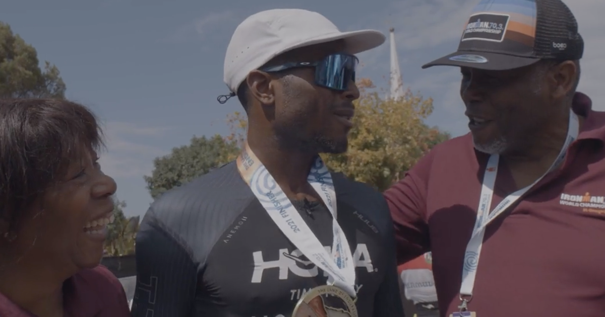First known triathlete with autism completes Ironman 70.3 World Championship