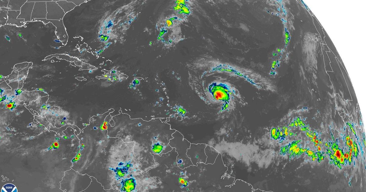 Hurricane Sam "has peaked in intensity," no landfall expected