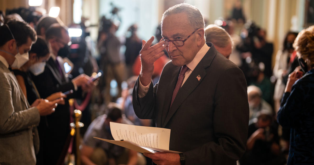 Schumer says lawmakers must address debt ceiling by end of week