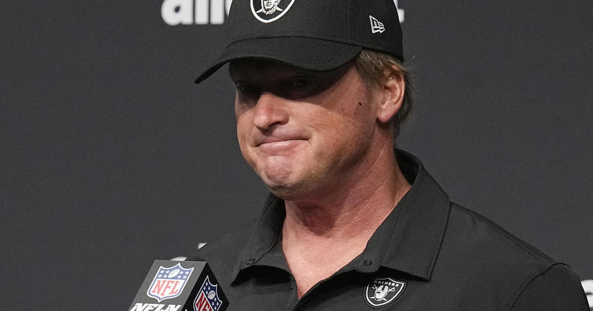 "I'm not like that at all": NFL coach Jon Gruden again denies he's racist after loss in Las Vegas Raiders' first game since remarks revealed