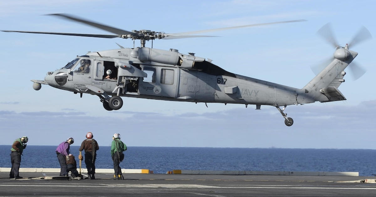 Navy recovers wreckage of helicopter that crashed in August, along with human remains